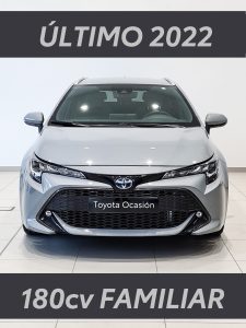 Toyota Corolla Touring Sports 2022 híbrido 180cv Gris Manhattan