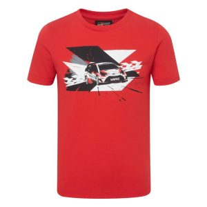 Toyota gazoo racing camiseta de niño yaris wrc