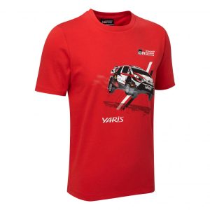 Toyota gazoo racing camiseta de niño con coche wrc 2018