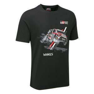 Camiseta de hombre con coche wrc 2018 Toyota