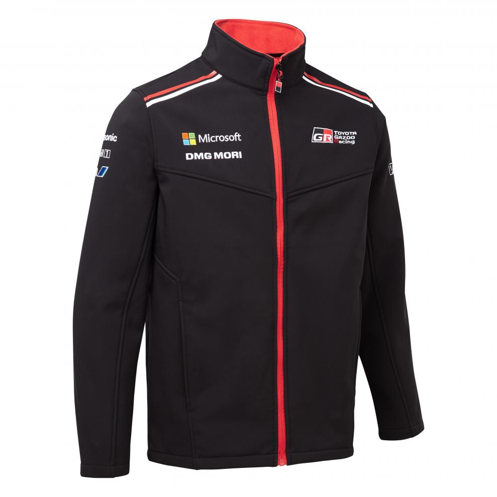 Chaqueta de tejido soft shell del equipo wrc 2018 Toyota