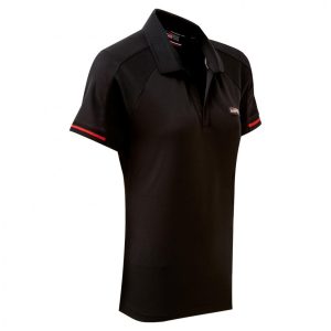 Polo negro de mujer de la colección lifestyle de Toyota gazoo racing