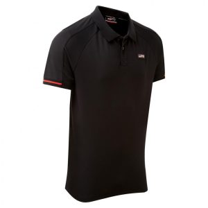 Polo negro de hombre de la colección lifestyle de Toyota gazoo racing