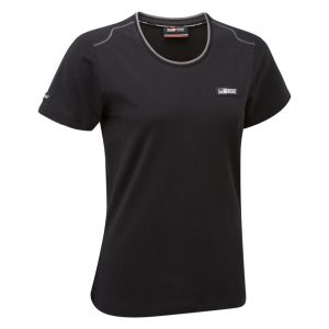 Camiseta clásica negra de mujer de la colección lifestyle de Toyota gazoo racin