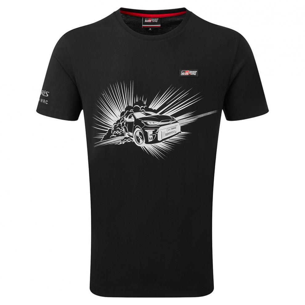 Camiseta con coche de Gr yaris Toyota