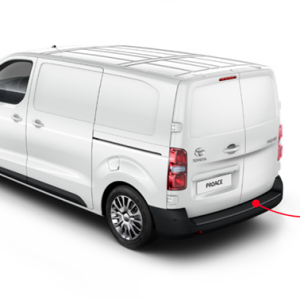 Placa protectora entrada maletero plástico Toyota Proace