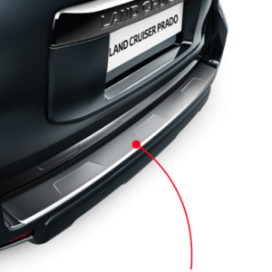 Placa protectora entrada maletero en acero Toyota Land cruiser