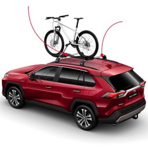 Barras transversales y soporte bicicleta Toyota Rav4