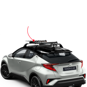 Soporte para 4 esquíes / 2 tablas de snow Toyota Chr