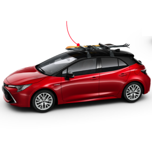 Soporte para 4 ski o 2 snowboard Toyota Corolla