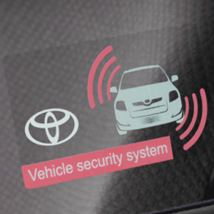 Alarma con sensor de inclinación Toyota Corolla