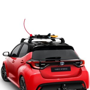 Soporte 4-6 pares esquís o 2 tablas snowboard Toyota Yaris