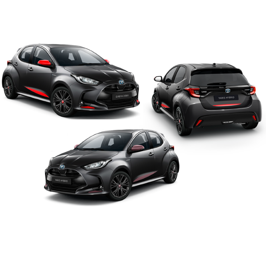 Kit de vinilos decorativos Toyota Yaris