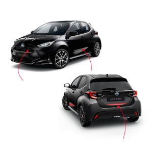 Pack chrome style Toyota Yaris