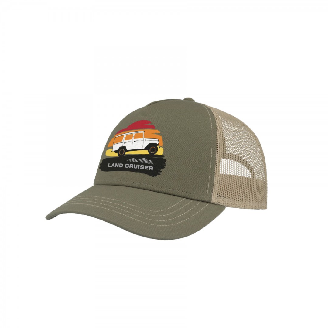 Gorra caqui motivo Land cruiser Toyota