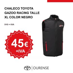 Chaleco del equipo Toyota